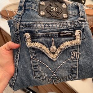 Miss me Diamond studded jeans